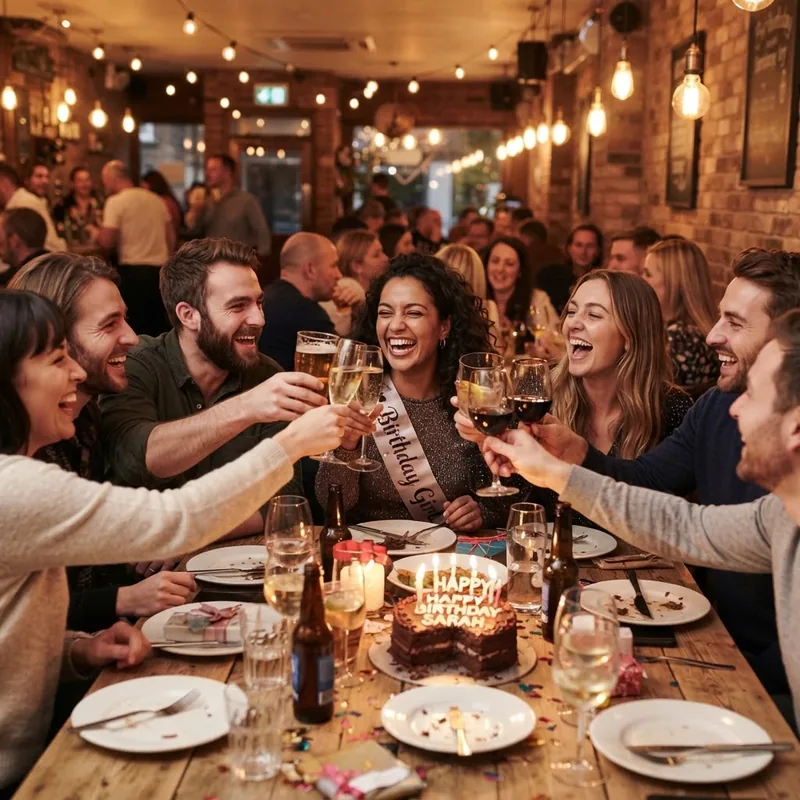 Illustration d’ambiance générée par IA : anniversaire